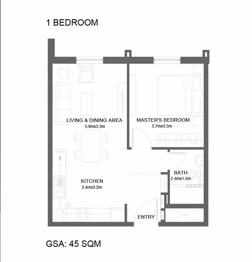 2 Bedroom