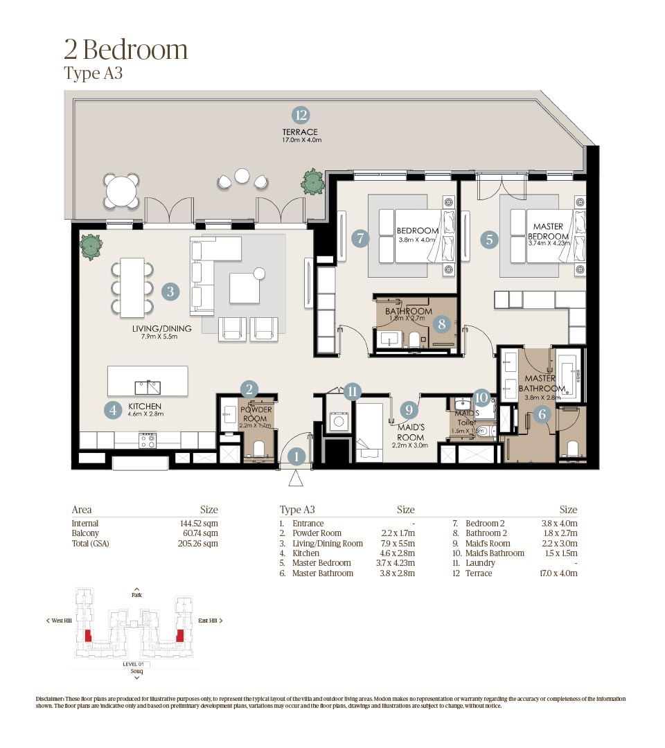 2 Bedroom