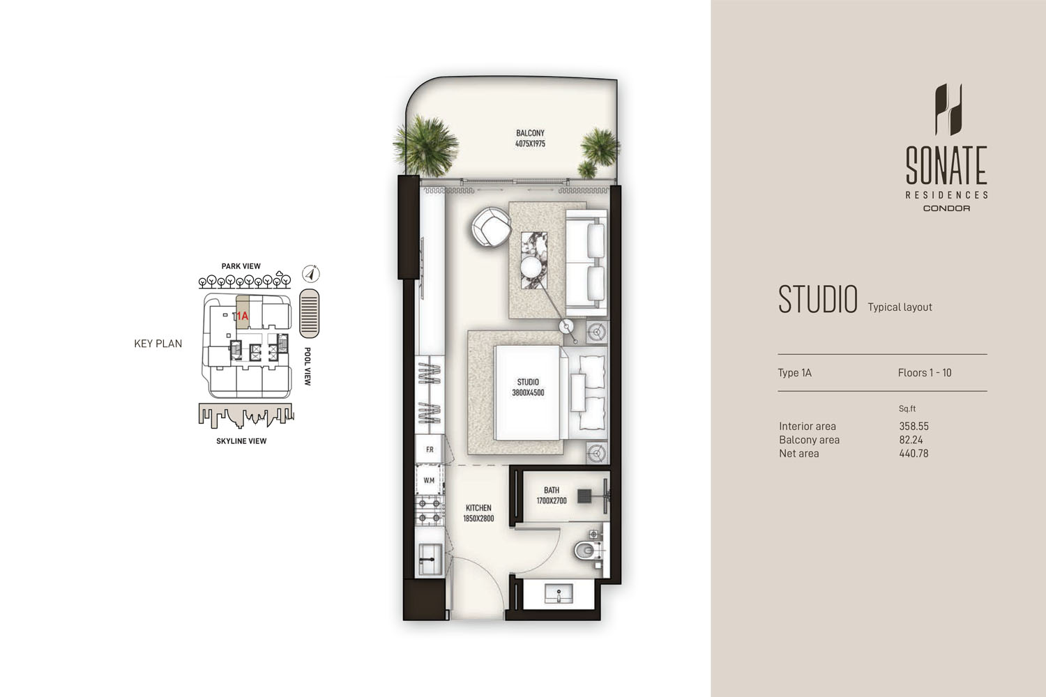 1 Bedroom