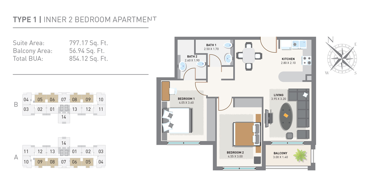 1 Bedroom