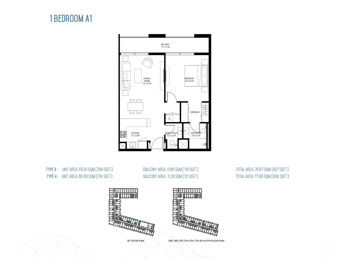 1 Bedroom