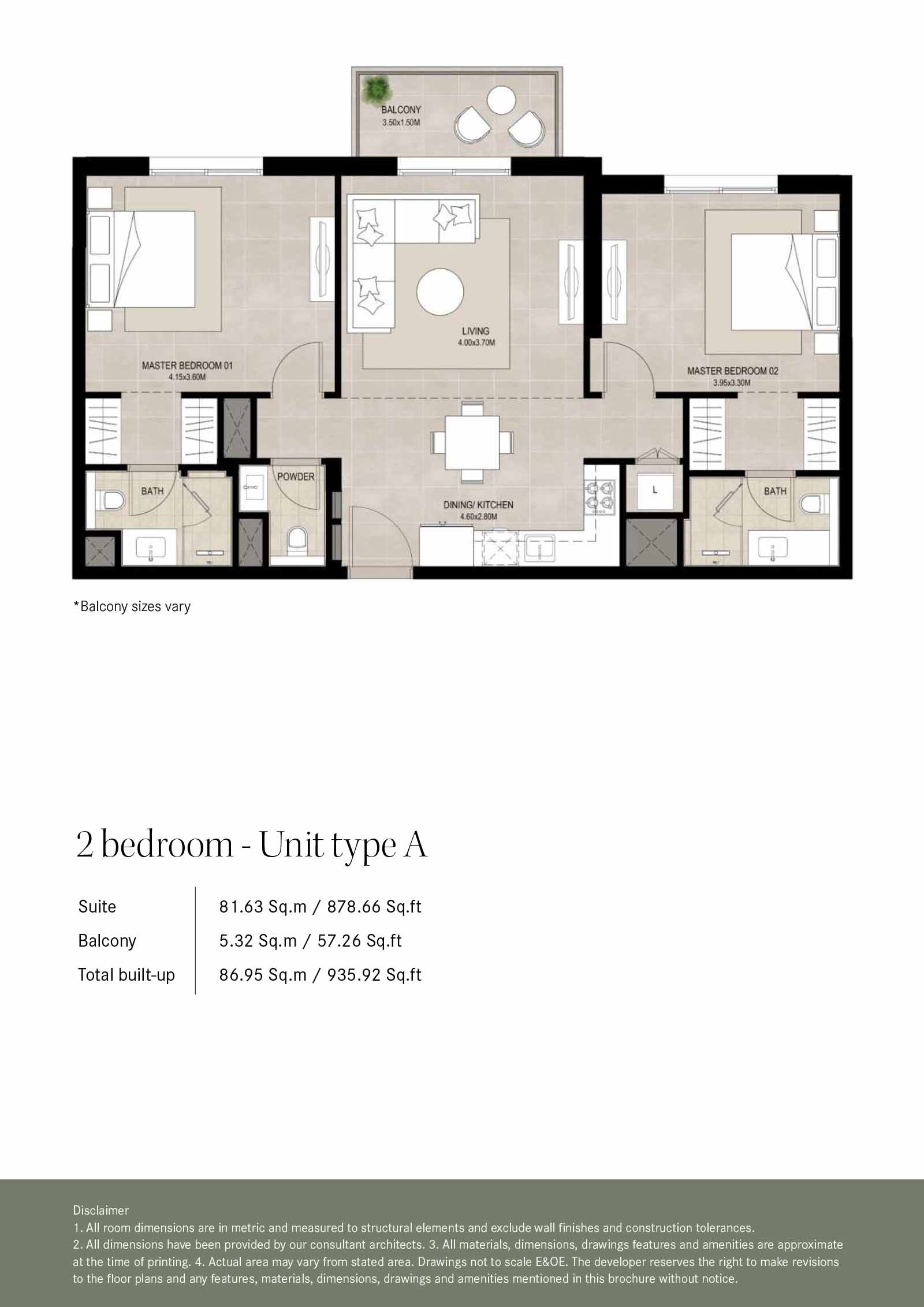 2 Bedroom
