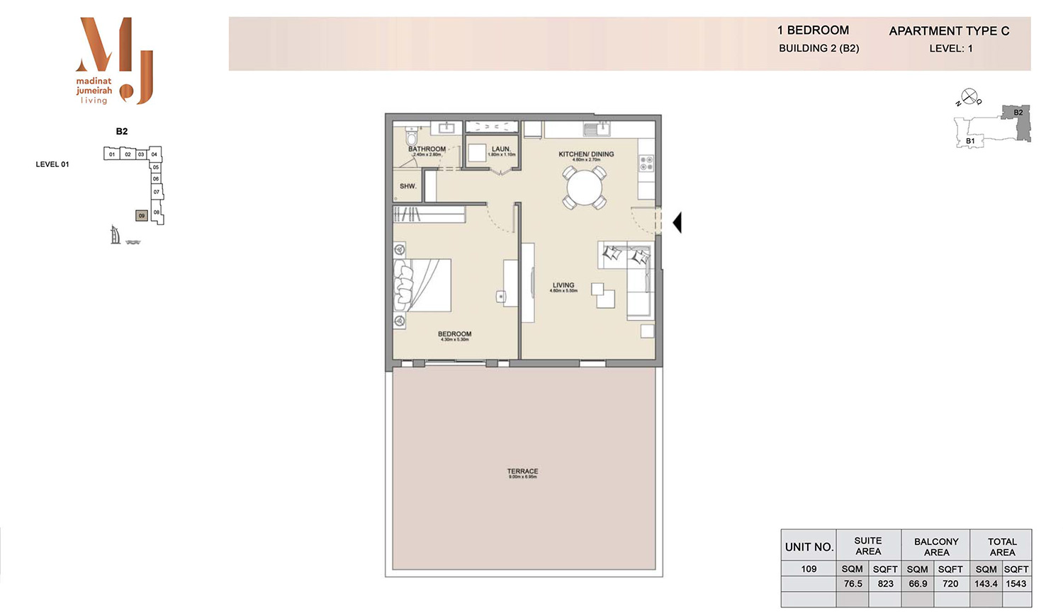 1 Bedroom