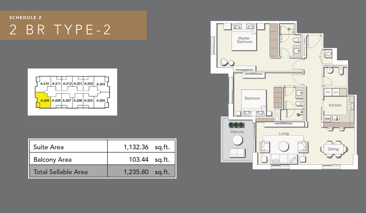 2 Bedroom