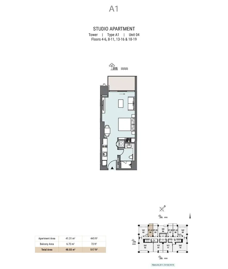 1 Bedroom