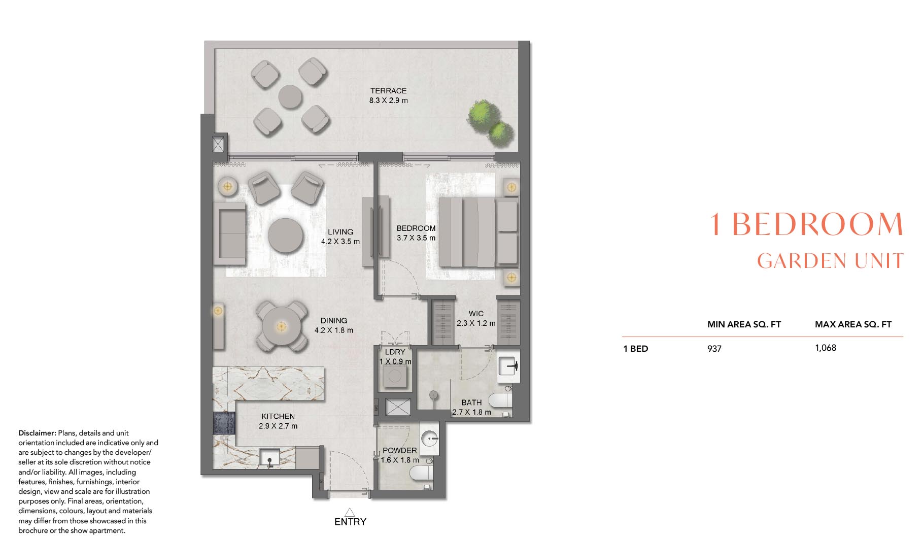 1 Bedroom
