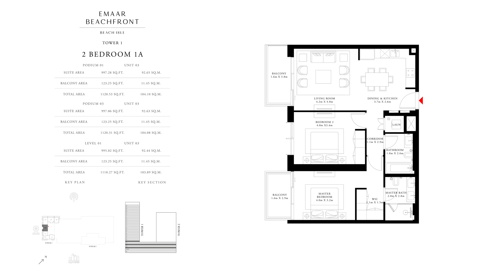 2 Bedroom